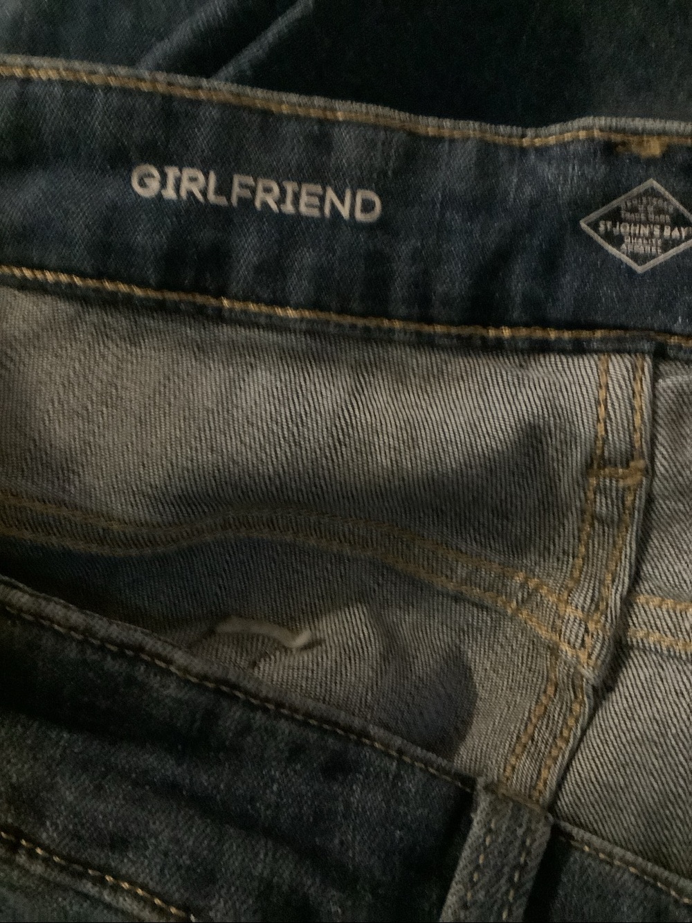 St.John’s Bay Size 24W Women’s Girlfriend Medium Treasure Jeans. New With Tags. - Picture 8 of 10